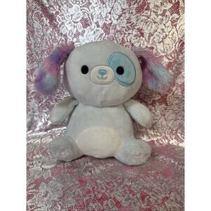Squishmallow 7" Demir‎ The Blue Dog Squeeze Mallows Target Exclusive Plush